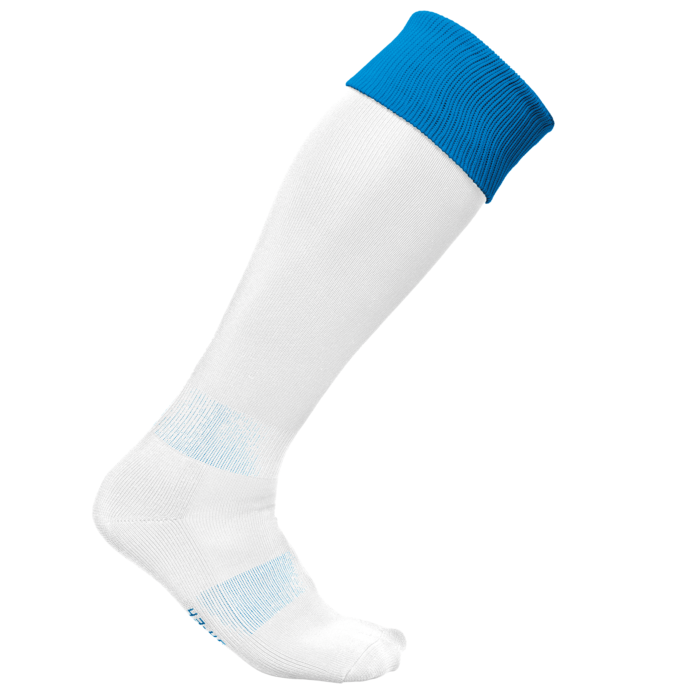 PA0300 medias bicolor — White / Sporty Royal Blue