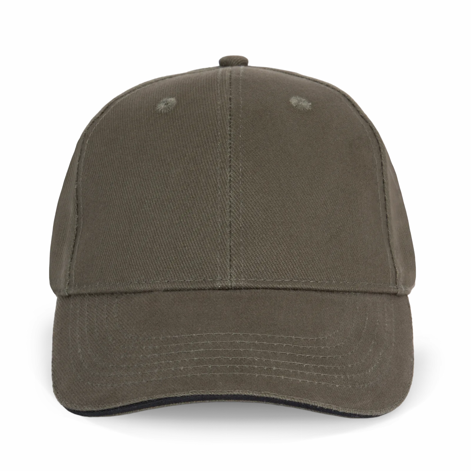 Gorra 6 Paneles Orlando KP011 Khaki / Black
