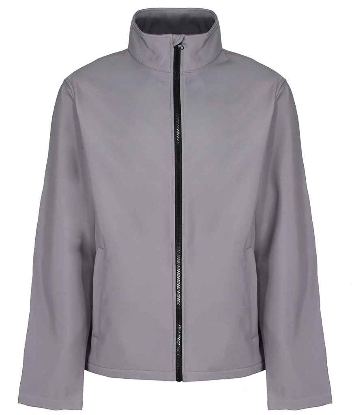 Chaqueta Softshell Estándar 300 GSM TRA610 — Seal Grey / Black