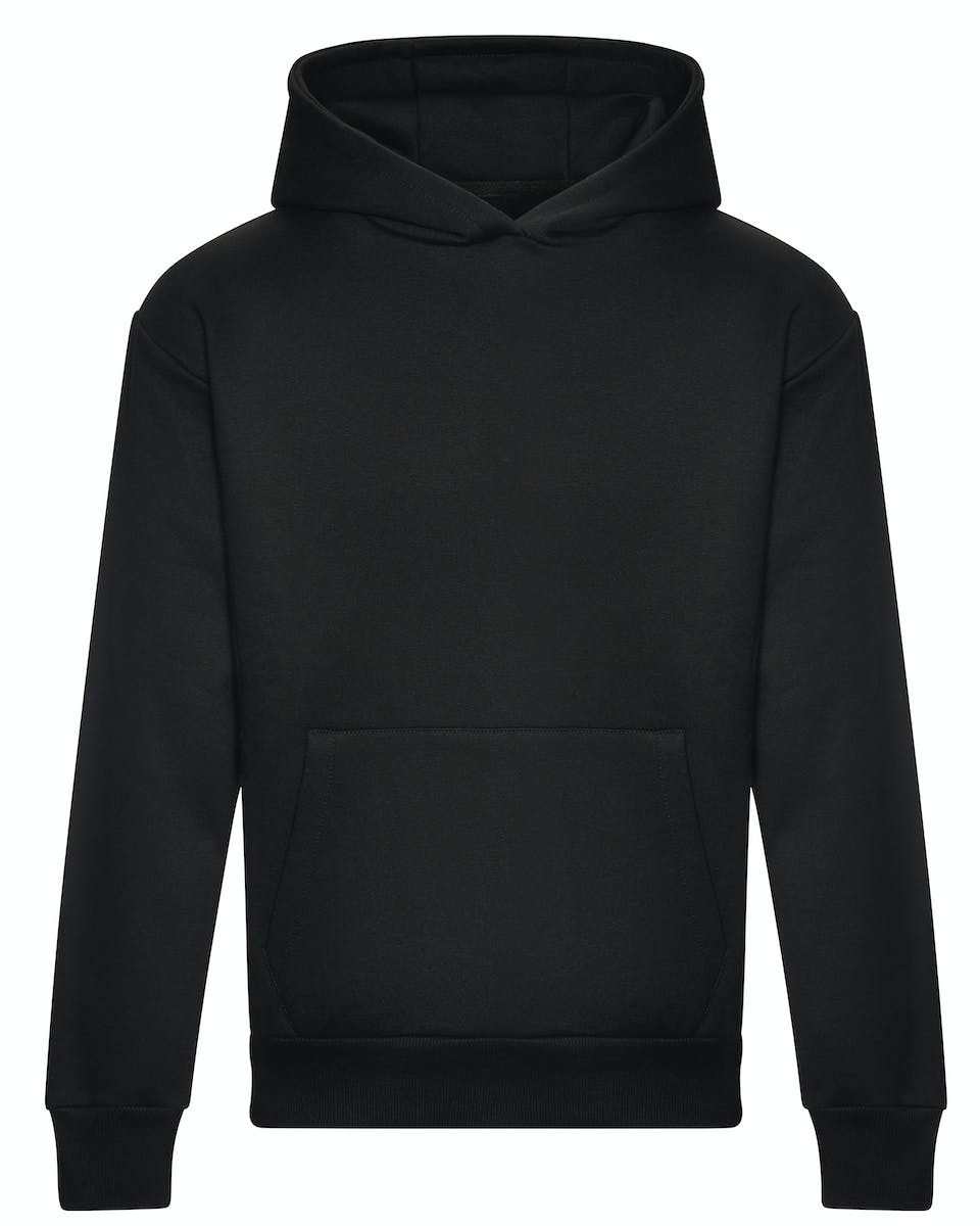 Hoodie Premium Heavyweight 440 GSM - Deep Black