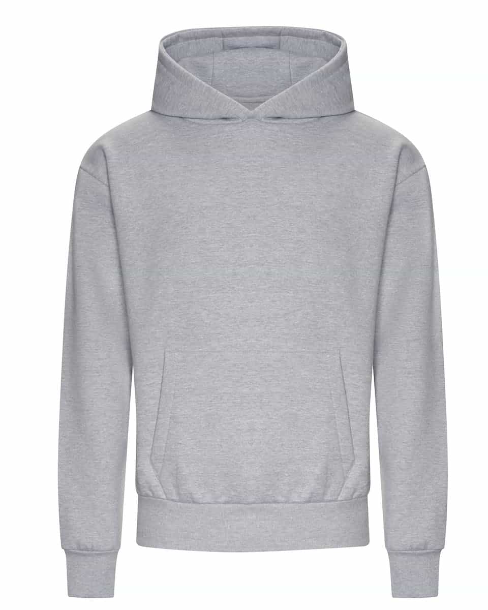 Hoodie Premium Heavyweight 440 GSM - Heather Grey