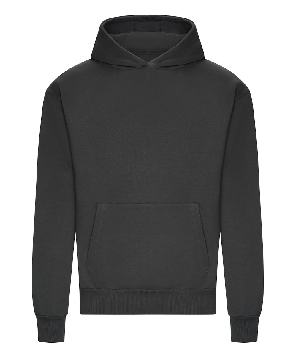Hoodie Premium Heavyweight 440 GSM - Solid Charcoal