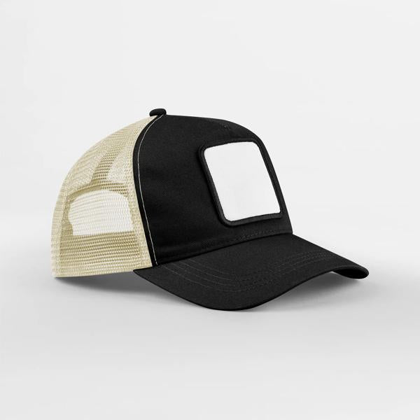 Gorra B636 combinación Black / Stone