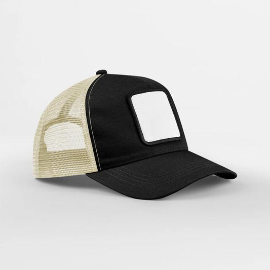 Gorra B636 combinación Black / Stone