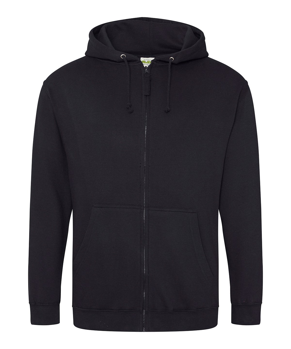 Hoodie con cremallera JH050 Jet Black