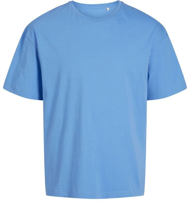 Camiseta Oversize Estándar Orgánica 180 GSM - Azure Blue