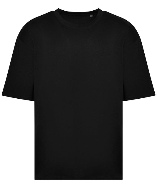 Camiseta Oversize Estándar 190 GSM - Deep Black