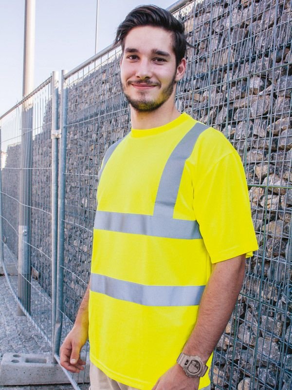 Camiseta alta visibilidad KXSHIRT Córdoba - Signal Yellow