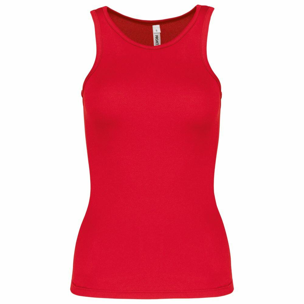 Camiseta Tirantes Técnica Mujer PA442 Red
