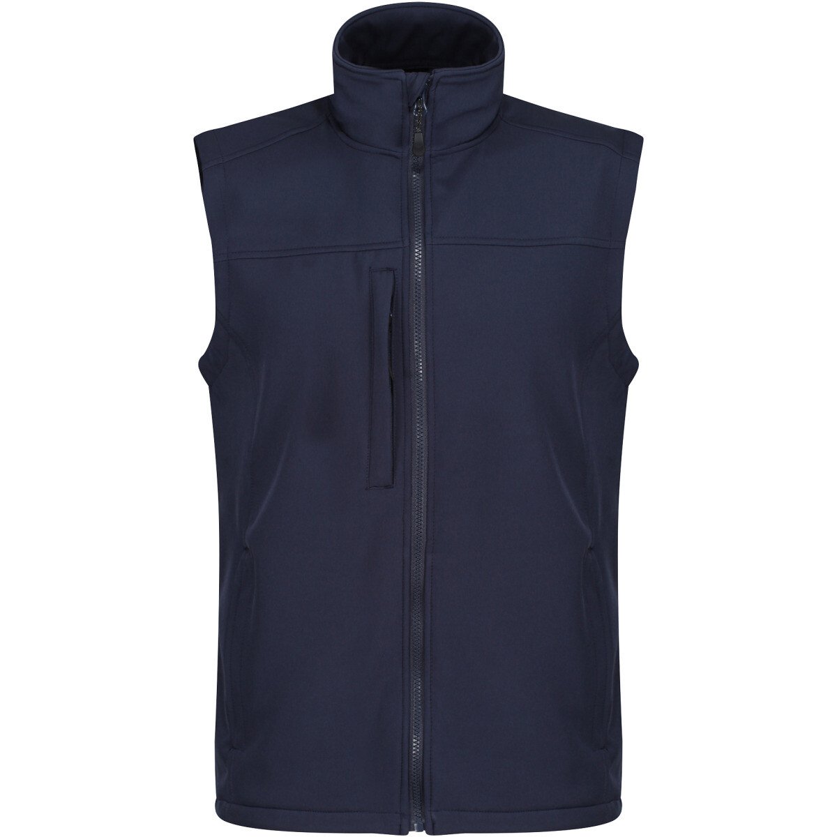 TRA788 081 Navy Navy softshell 270 GSM, frente, fondo blanco