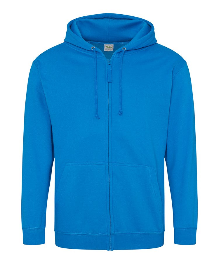 JH050 sudadera cremallera — Sapphire Blue