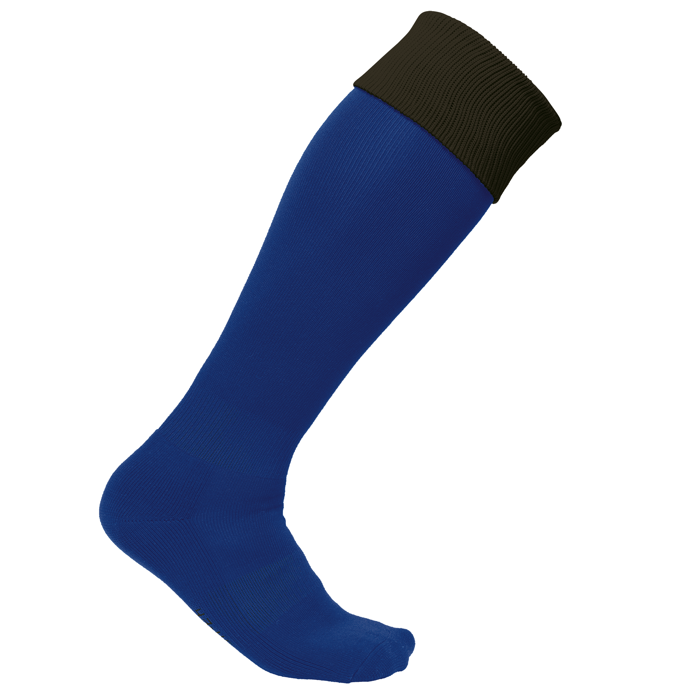 PA0300 medias bicolor — Dark Royal Blue / Black