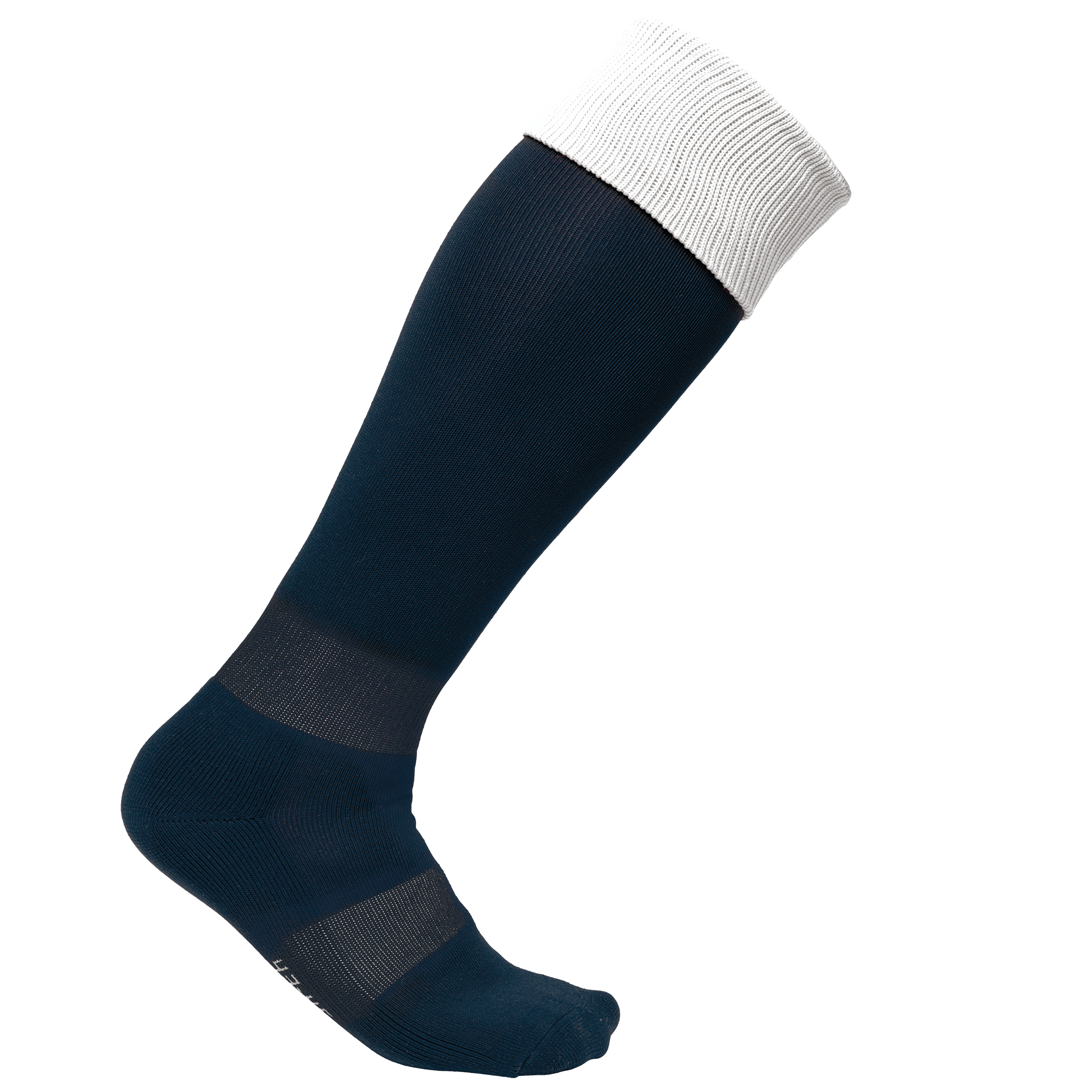 PA0300 medias bicolor — Sporty Navy / White