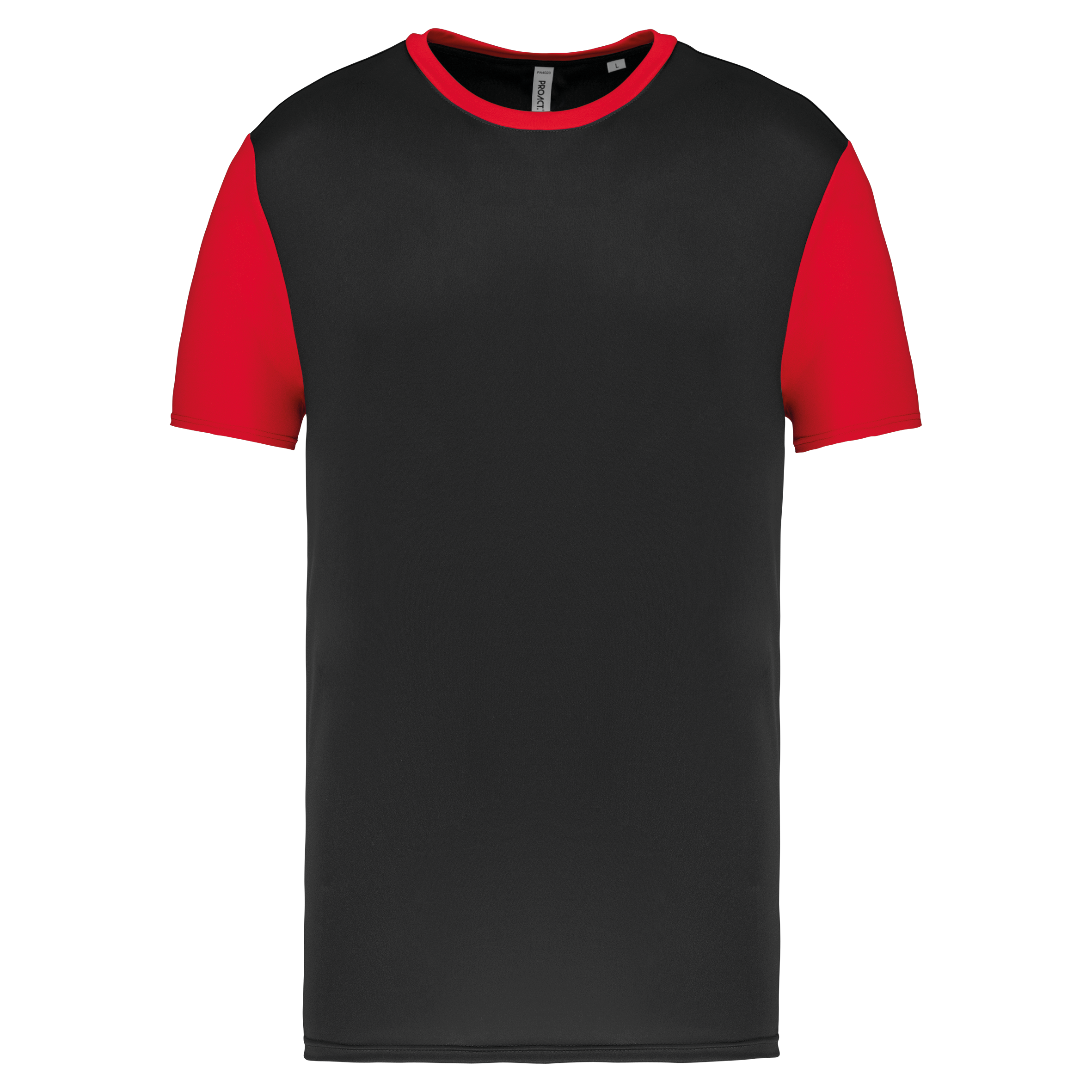 PA4023 camiseta — Black / Sporty Red