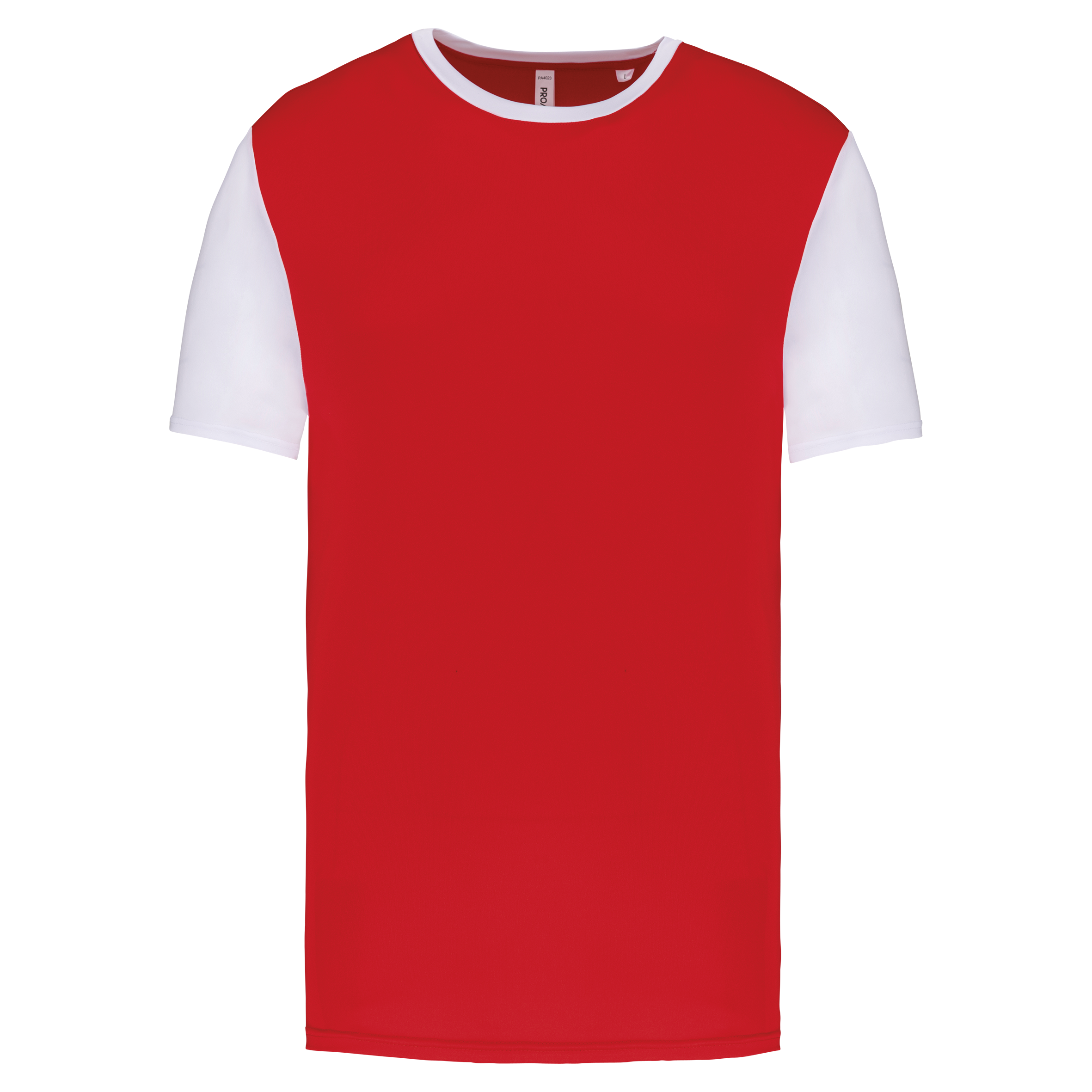 PA4023 camiseta — Sporty Red / White