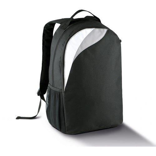 PA535 mochila deportiva — Black / White / Light Grey