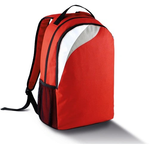 PA535 mochila deportiva — Red / White / Light Grey