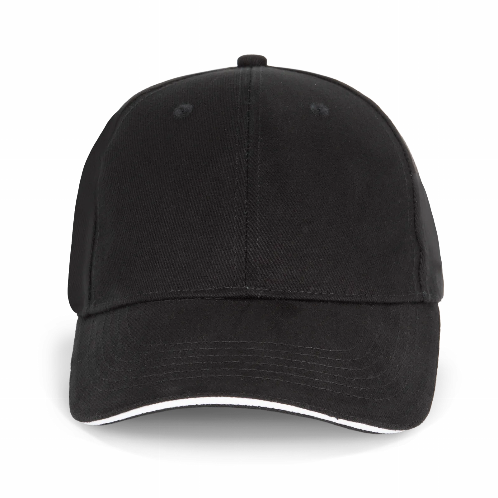 Gorra 6 Paneles Orlando KP011 Black / White