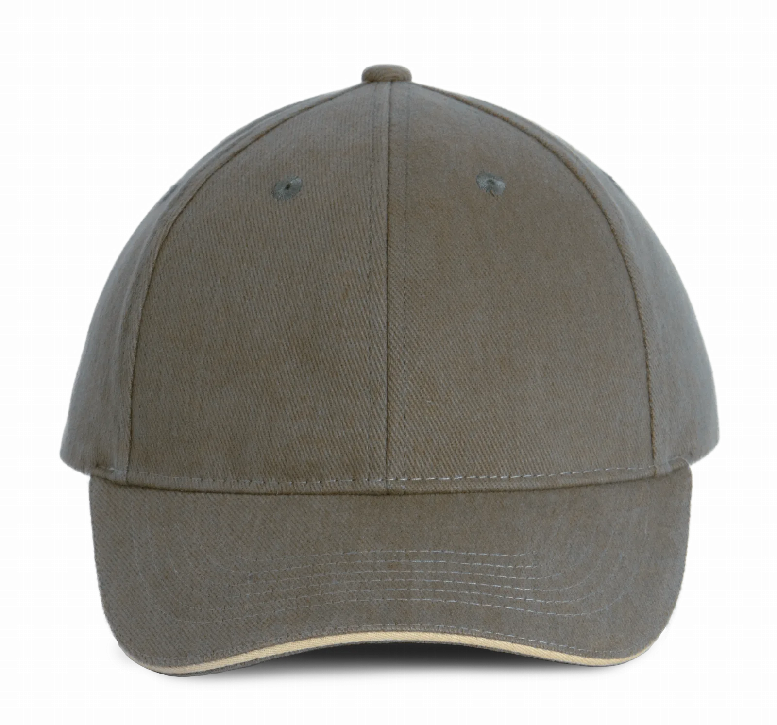 Gorra 6 Paneles Orlando KP011 Olive Green / Beige