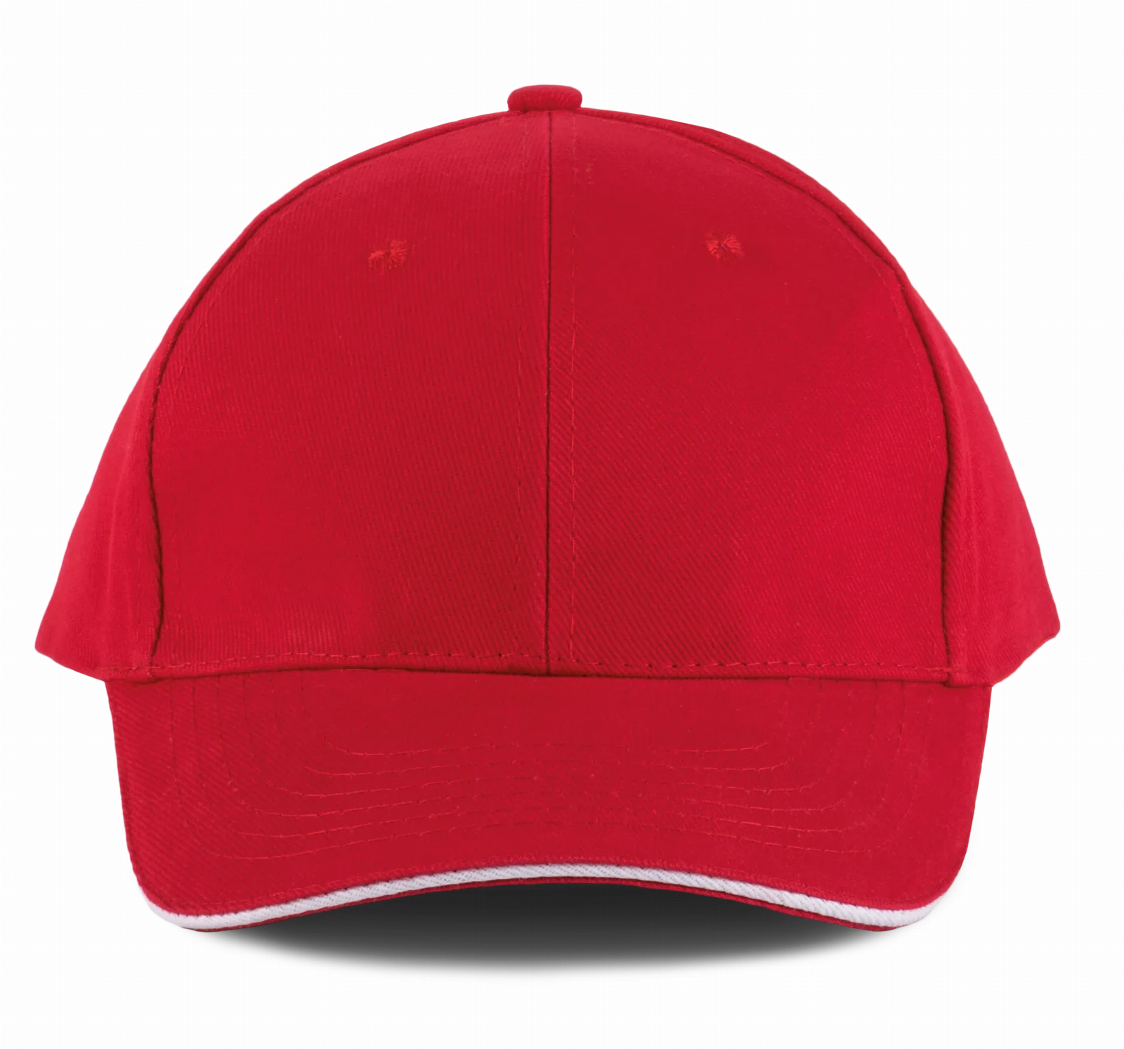 Gorra 6 Paneles Orlando KP011 Red / White