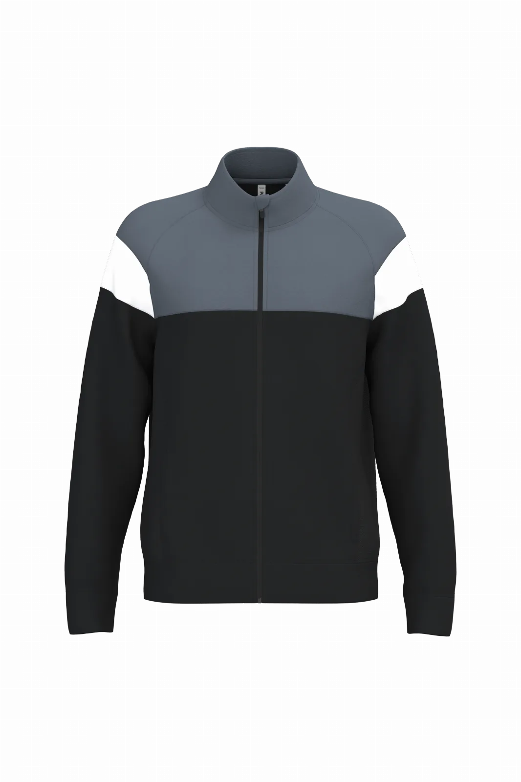 Chaqueta de Chándal PA390 Negro / Gris deportivo