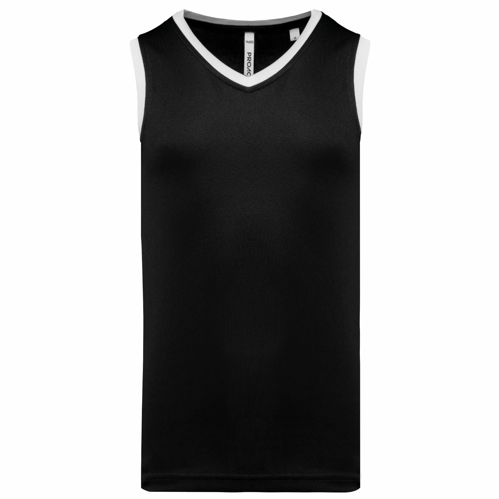 Camiseta Baloncesto Hombre PA4050 Black / White