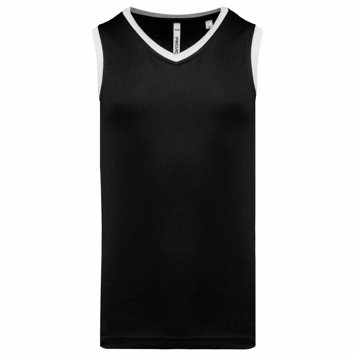Camiseta Baloncesto Hombre PA4050 Black / White