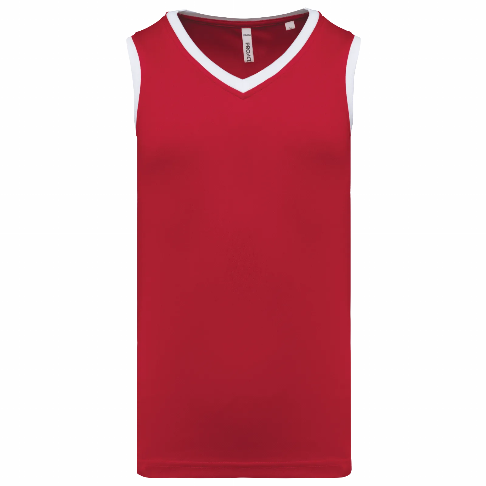 Camiseta Baloncesto Hombre PA4050 Sporty Red / White