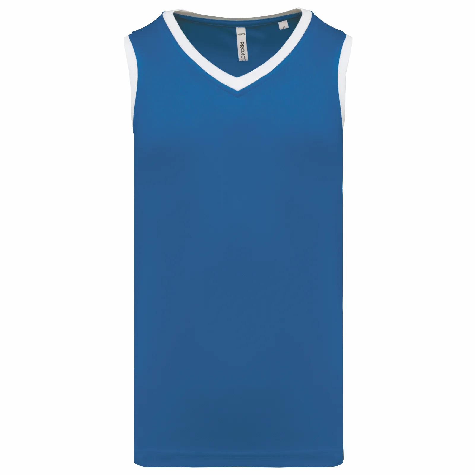 Camiseta Baloncesto Hombre PA4050 Sporty Royal Blue / White