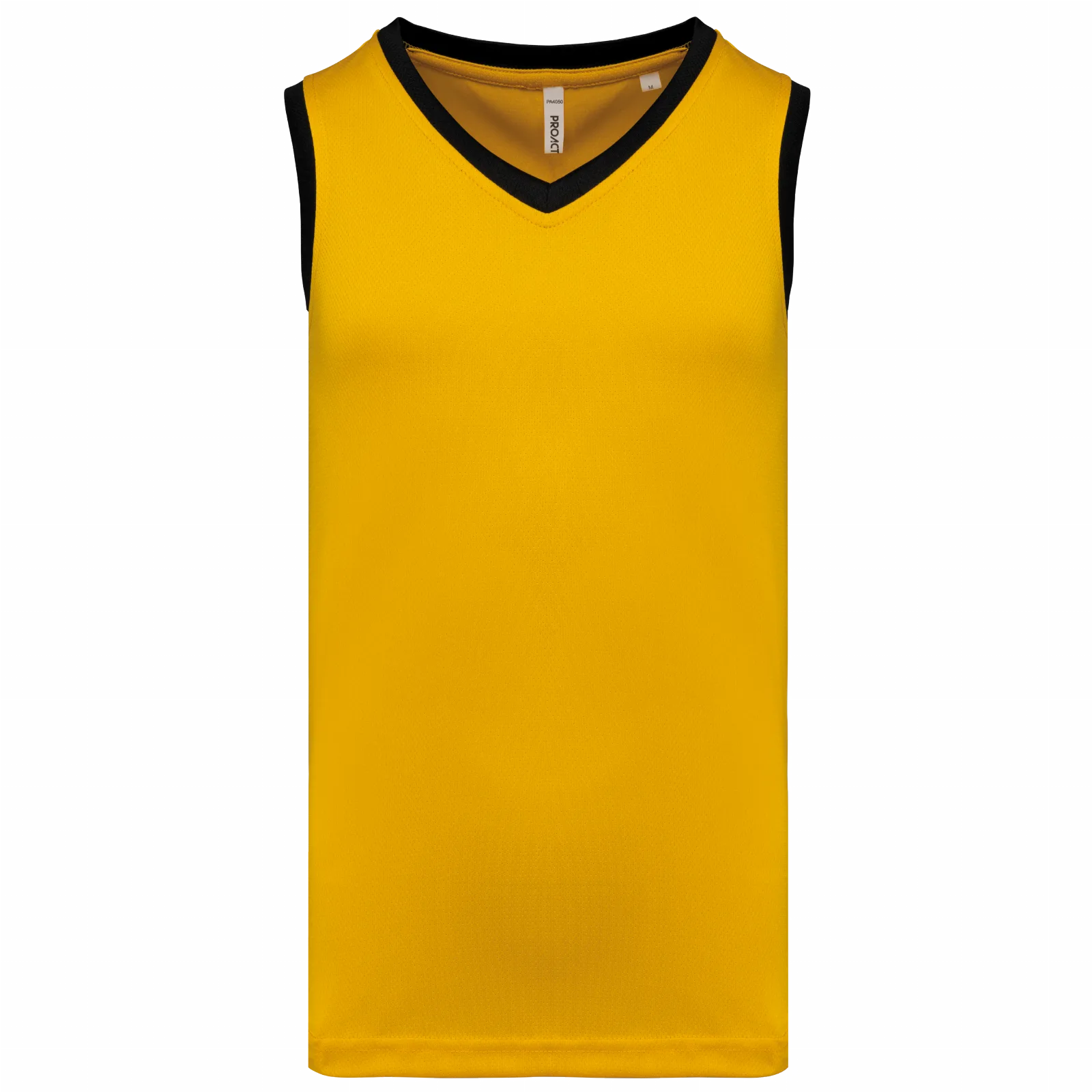 Camiseta Baloncesto Hombre PA4050 Sporty Yellow / Black