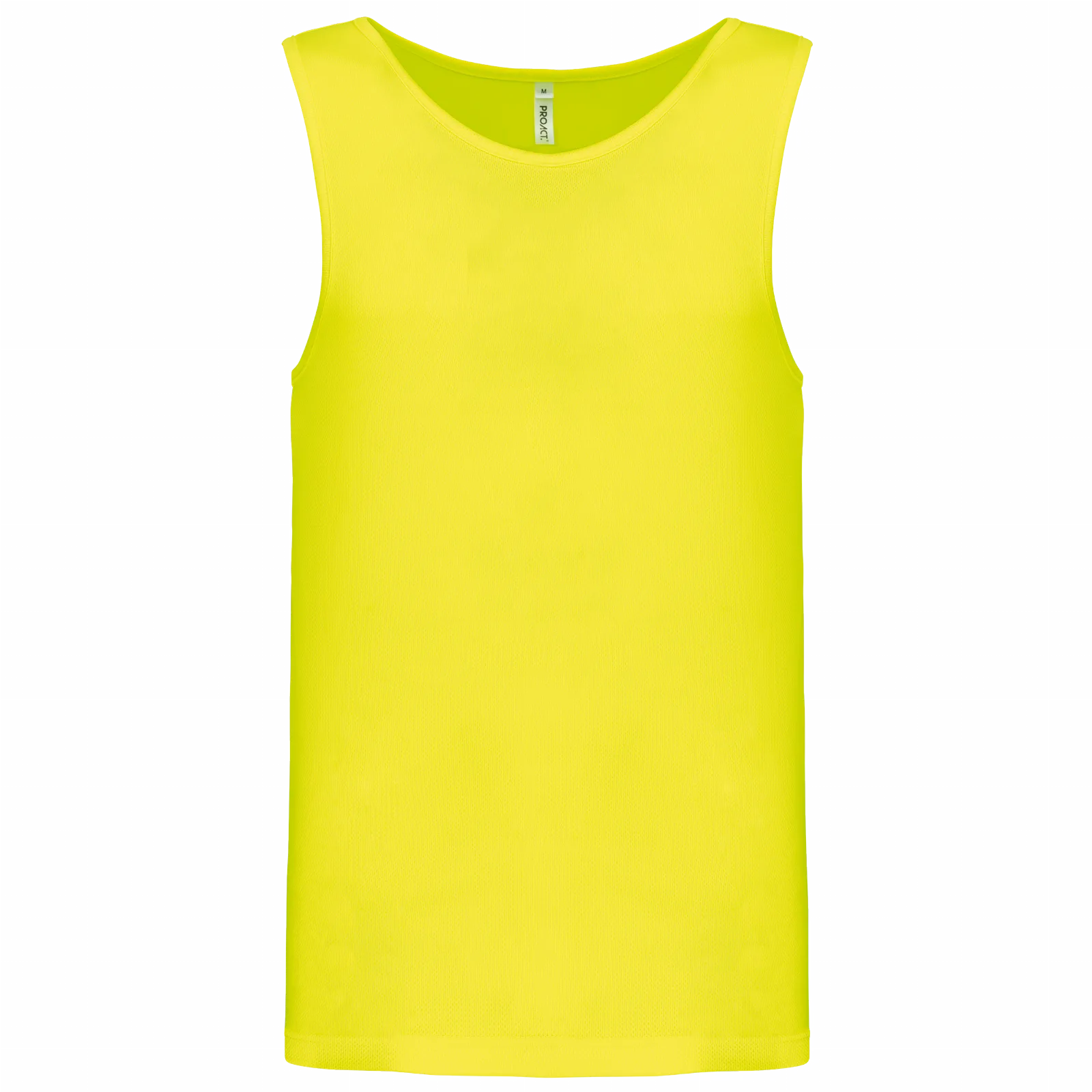 Camiseta Tirantes Técnica Hombre PA441 Fluorescent Yellow