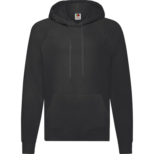 Hoodie Básica 240 GSM FR621400 negra, prenda sola