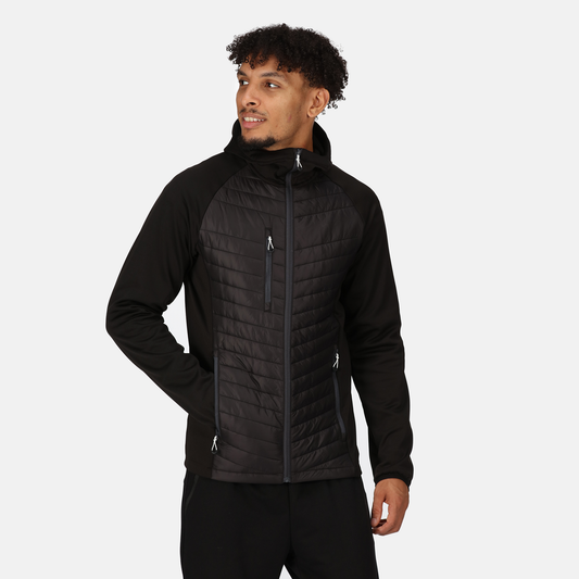 Chaqueta Híbrida con Capucha TRA549