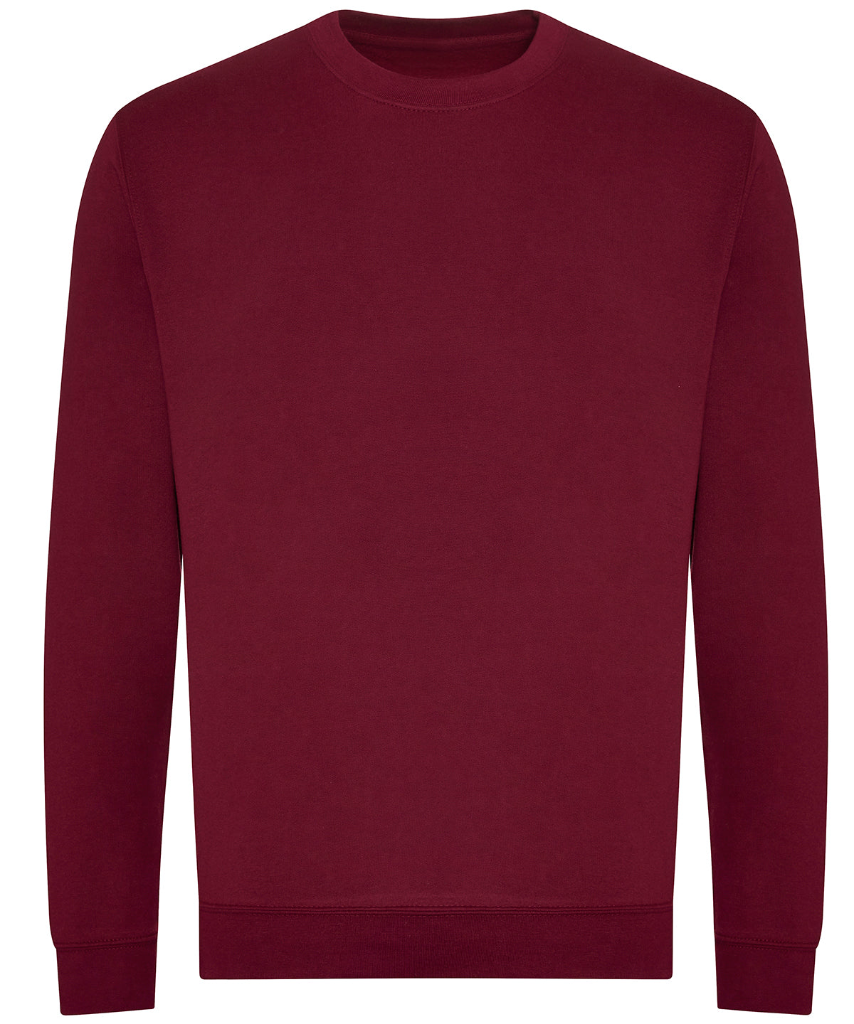 Crewneck Estándar Orgánica 280 GSM - Burgundy