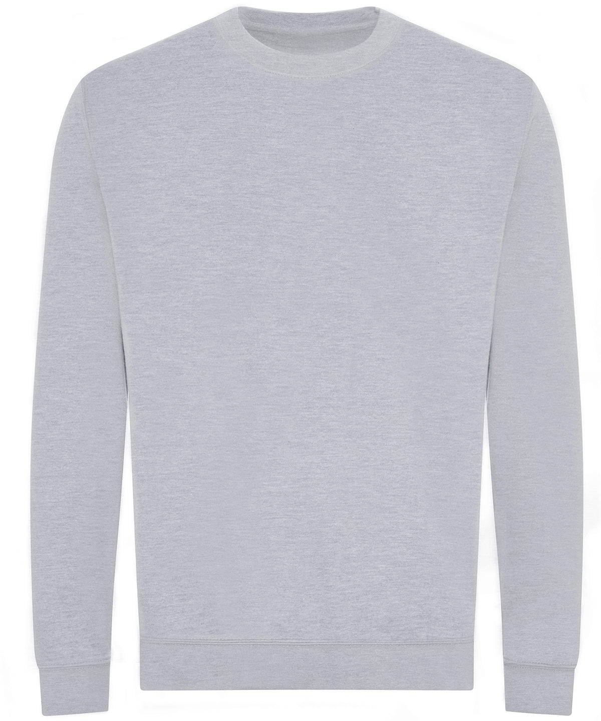 Crewneck Estándar Orgánica 280 GSM - Heather Grey