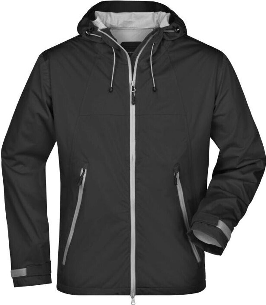 Chaqueta softshell ultraligera JN1098 Black Silver