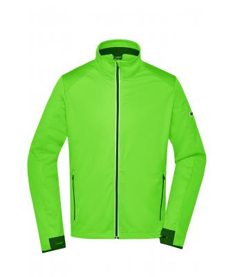 Chaqueta Deportiva Softshell JN1126 — Bright Green / Black
