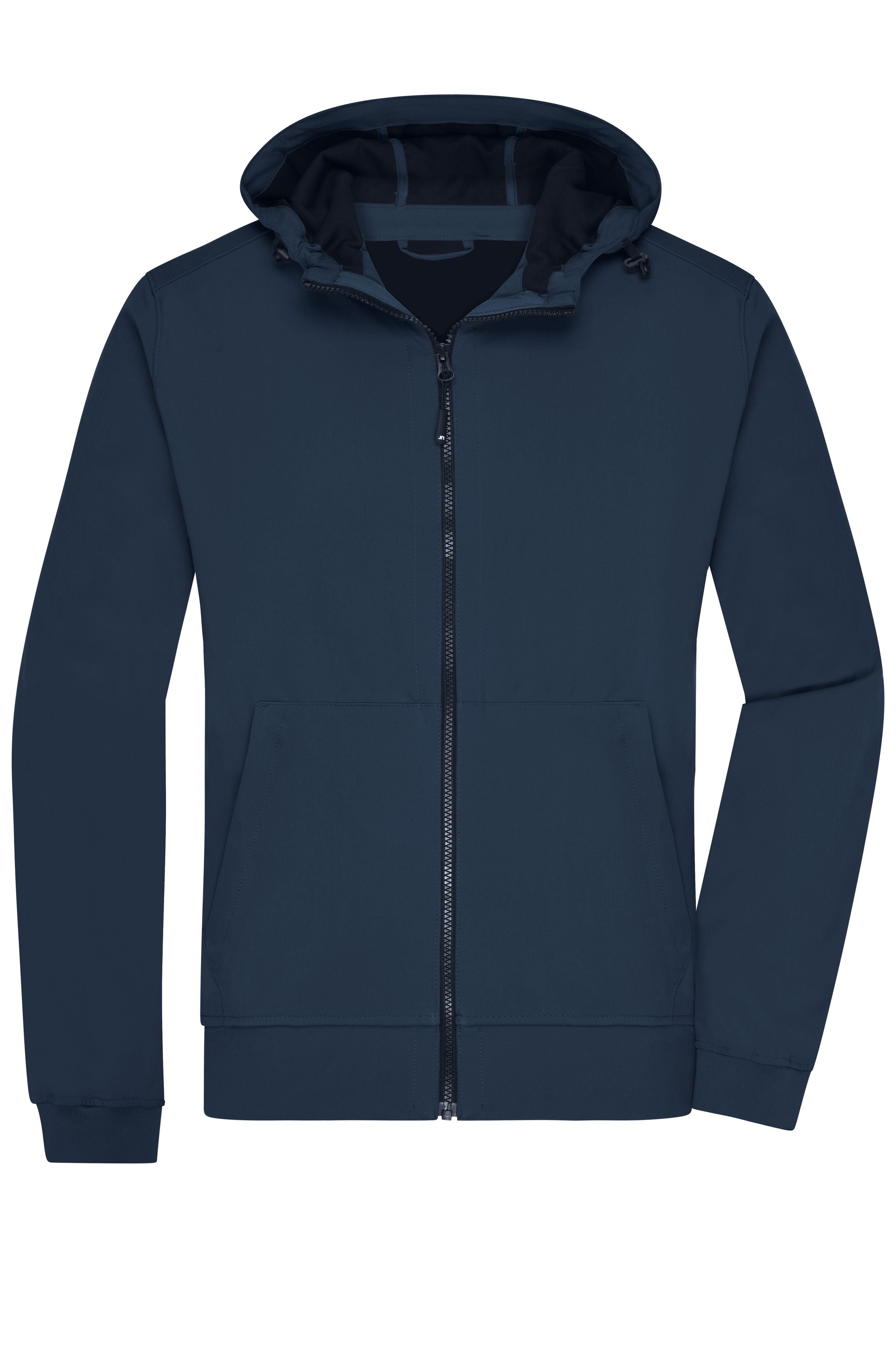 Chaqueta Softshell Deportiva con Capucha JN1146 — Navy / Navy