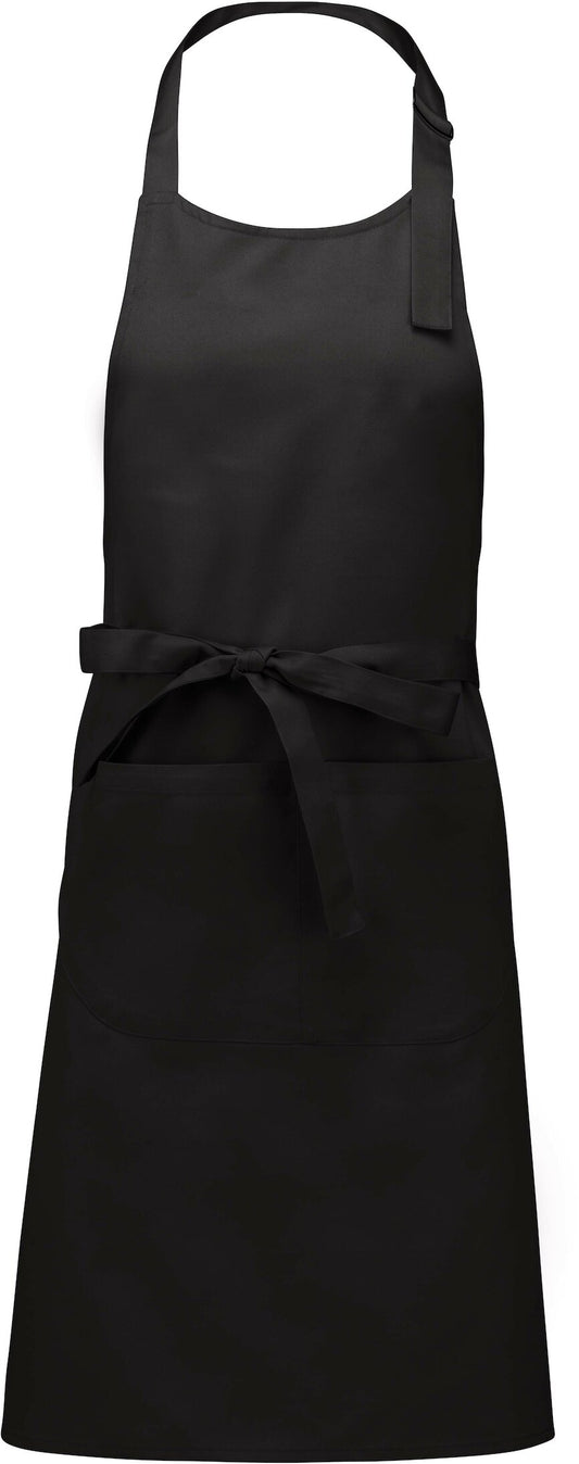 Delantal algodón K885 negro