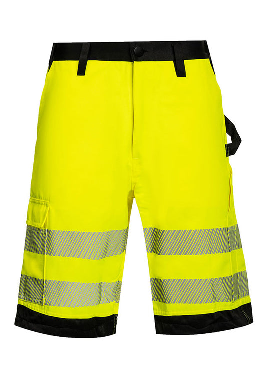 Bermuda alta visibilidad EOSST amarillo negro