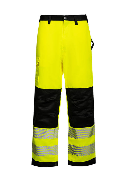 Pantalón alta visibilidad EOS EOSTR amarillo negro