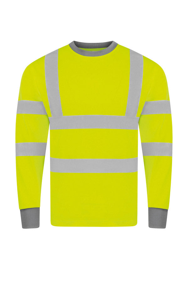 Camiseta manga larga alta visibilidad Murcia KXPCLSHIRT signal yellow