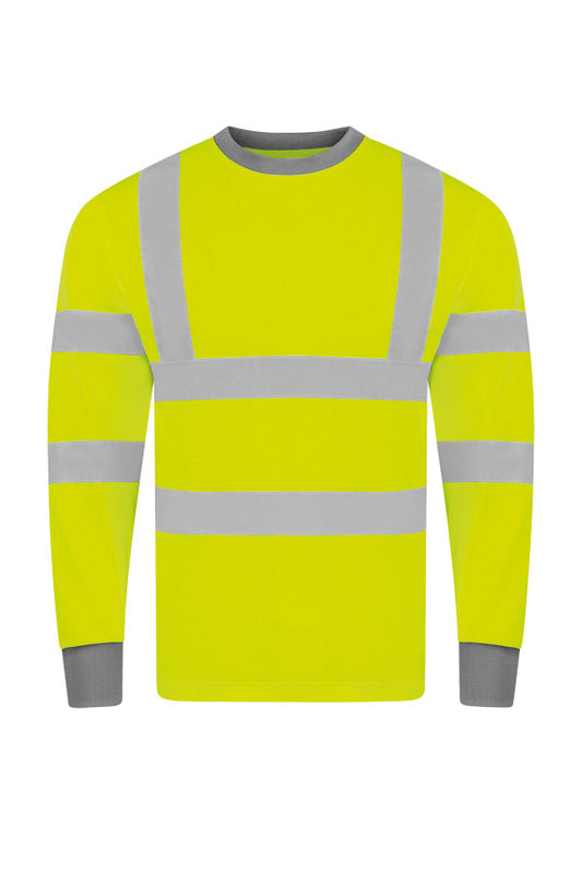 Camiseta manga larga alta visibilidad Murcia KXPCLSHIRT signal yellow