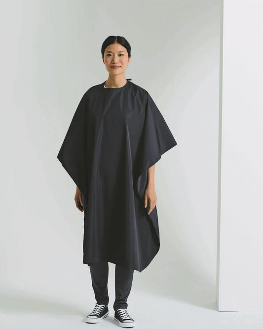 Bata impermeable de salón PR116 negra