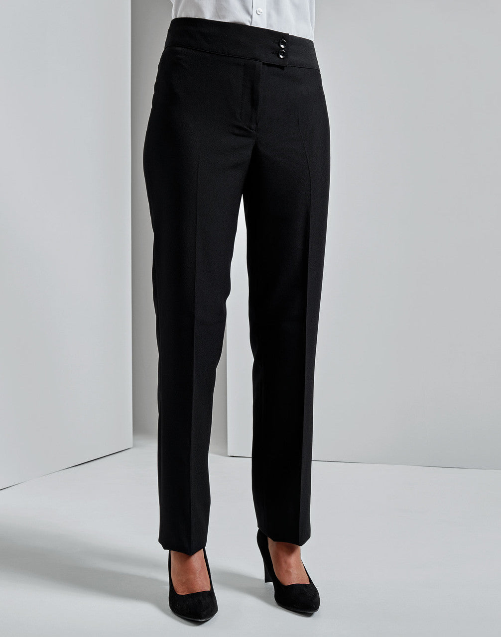 Pantalón recto mujer PR536 Iris negro