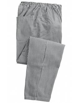 Pantalón chef PR552 Black White
