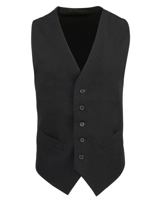 Chaleco camarero hombre PR622 negro