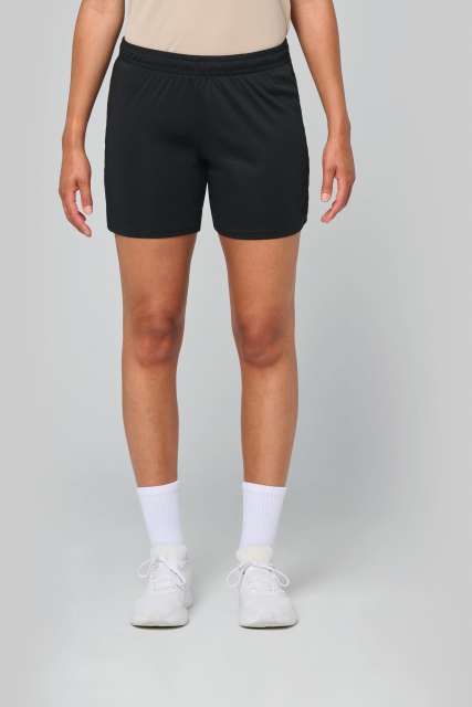 Short deportivo mujer PA1024 negro