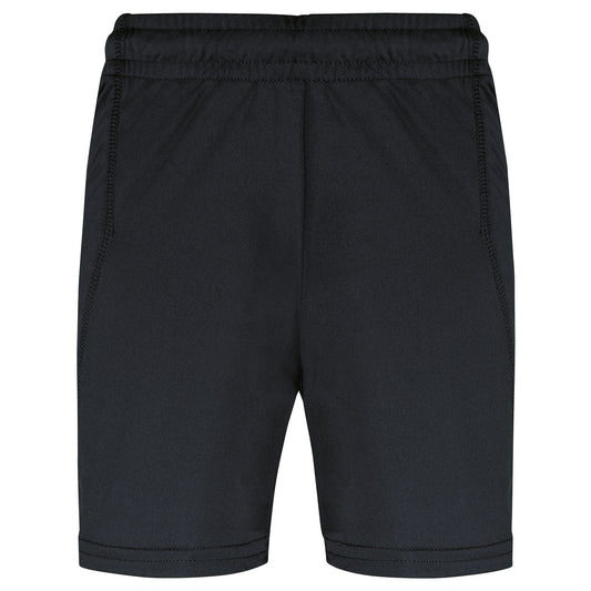 Short deportivo infantil PA103 negro