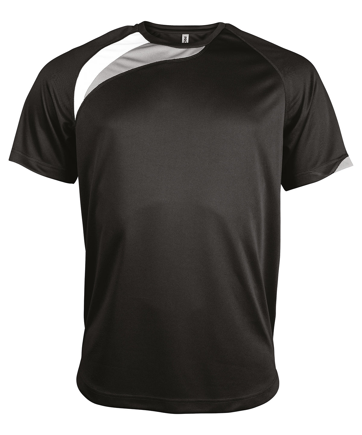 Camiseta multisport PA436 Black White Storm Grey